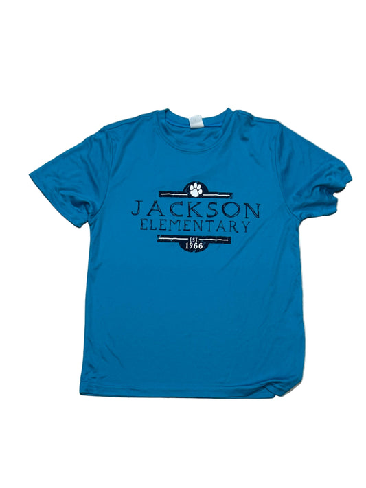"Vintage" Jackson Performance Shirt in Blue