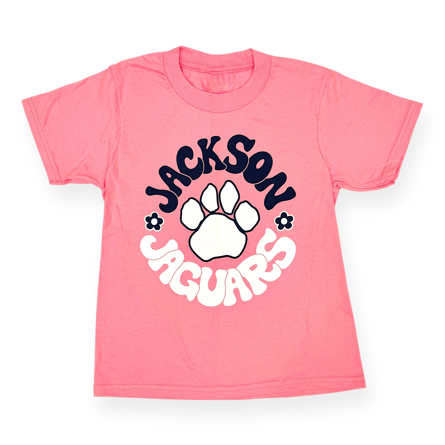 Pink 'JACKSON JAGUARS' Tee