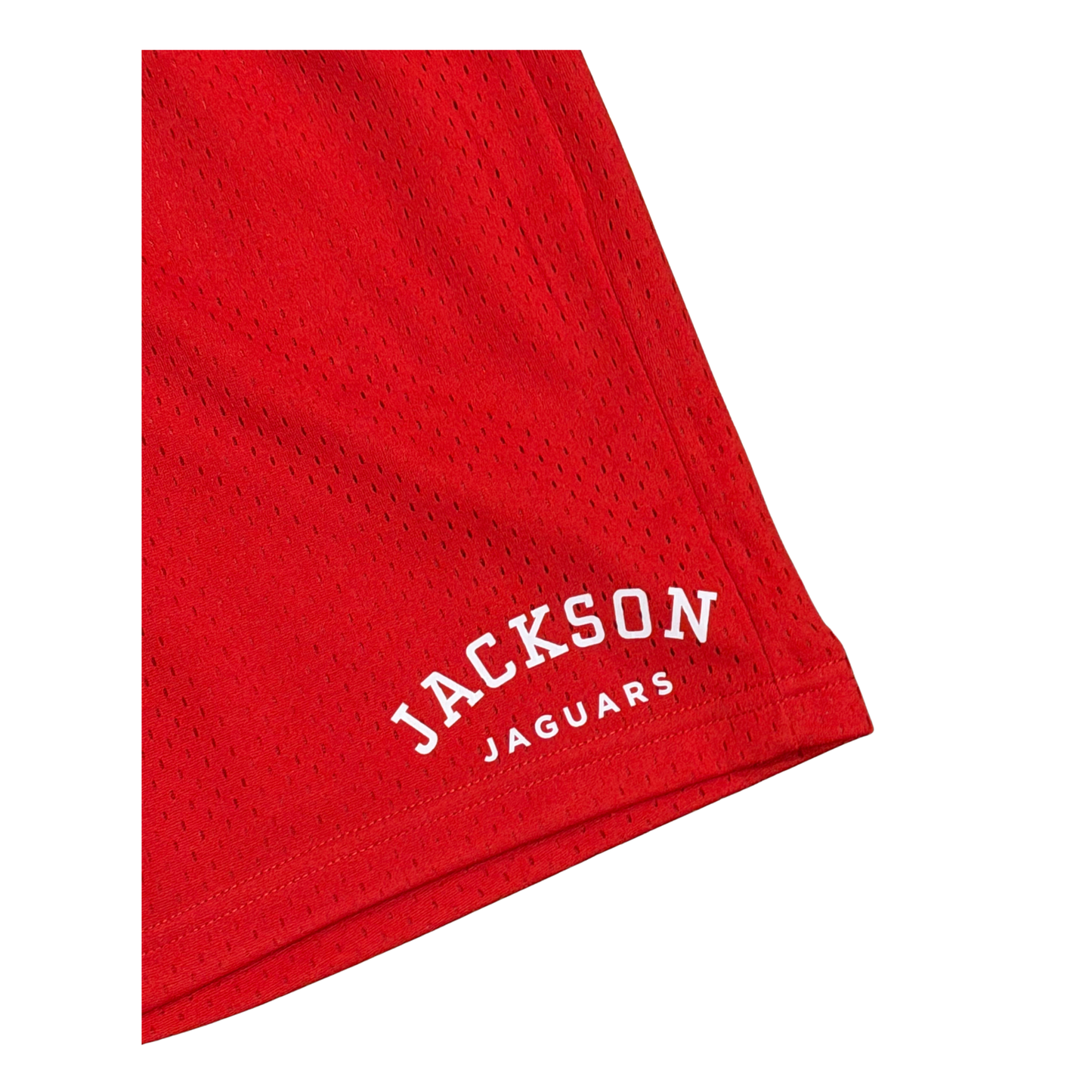 "Jackson Jaguars" Athletic Shorts in Red