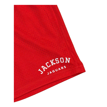 "Jackson Jaguars" Athletic Shorts in Red