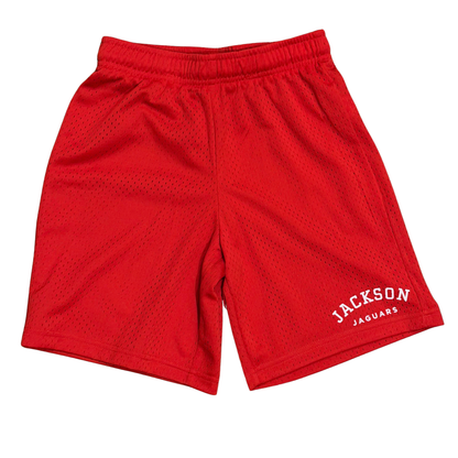 "Jackson Jaguars" Athletic Shorts in Red