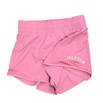 "Jackson Jaguars" Athletic Shorts in Rose Pink