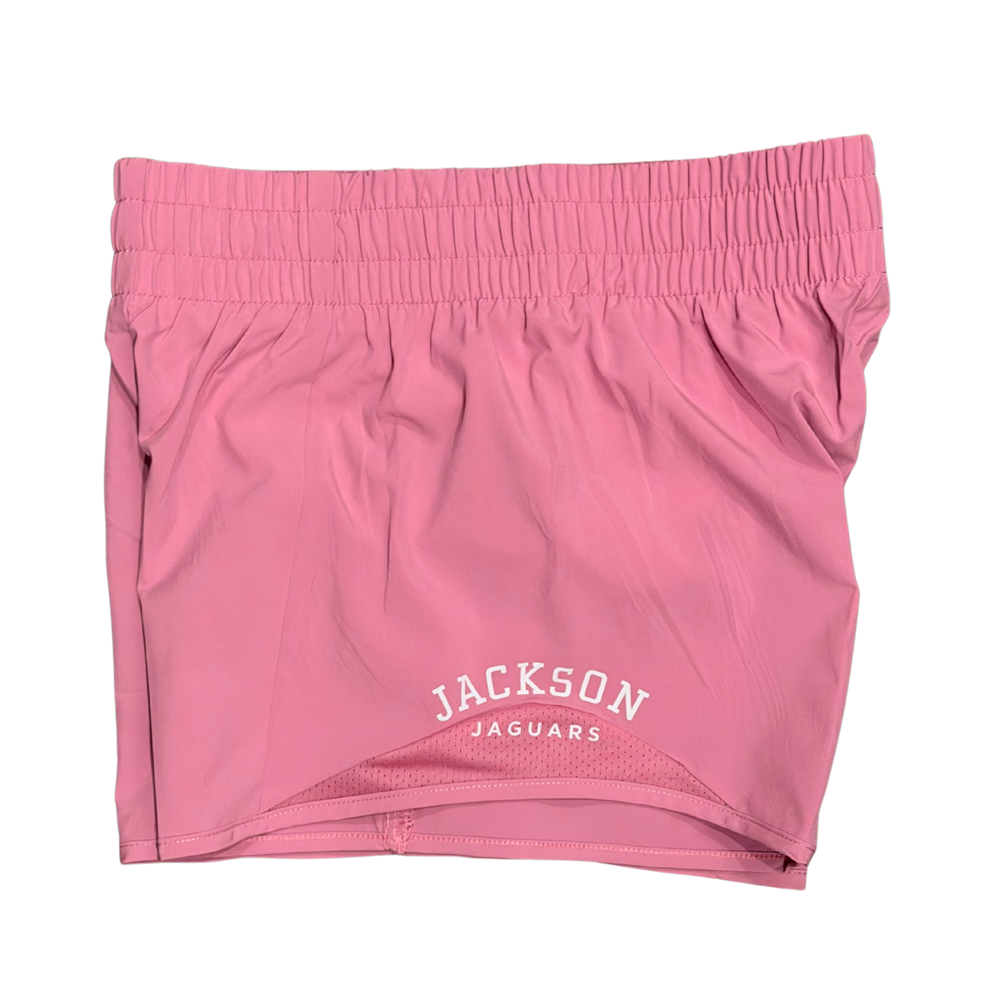 "Jackson Jaguars" Athletic Shorts in Rose Pink