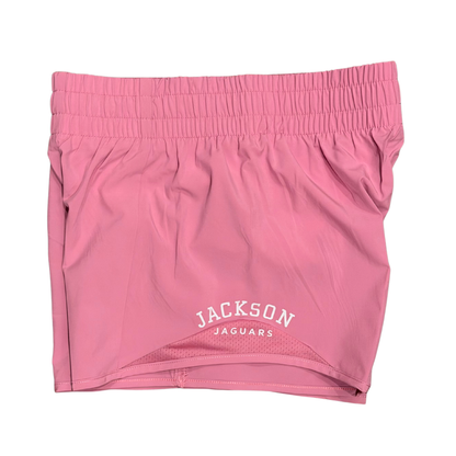 "Jackson Jaguars" Athletic Shorts in Rose Pink
