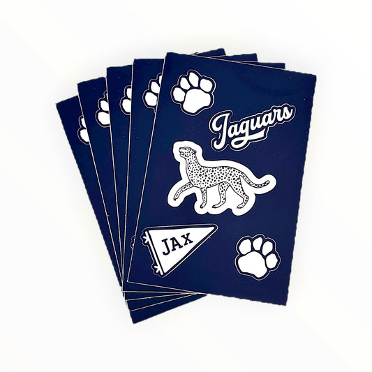 Jackson Jaguar Sticker Sheet