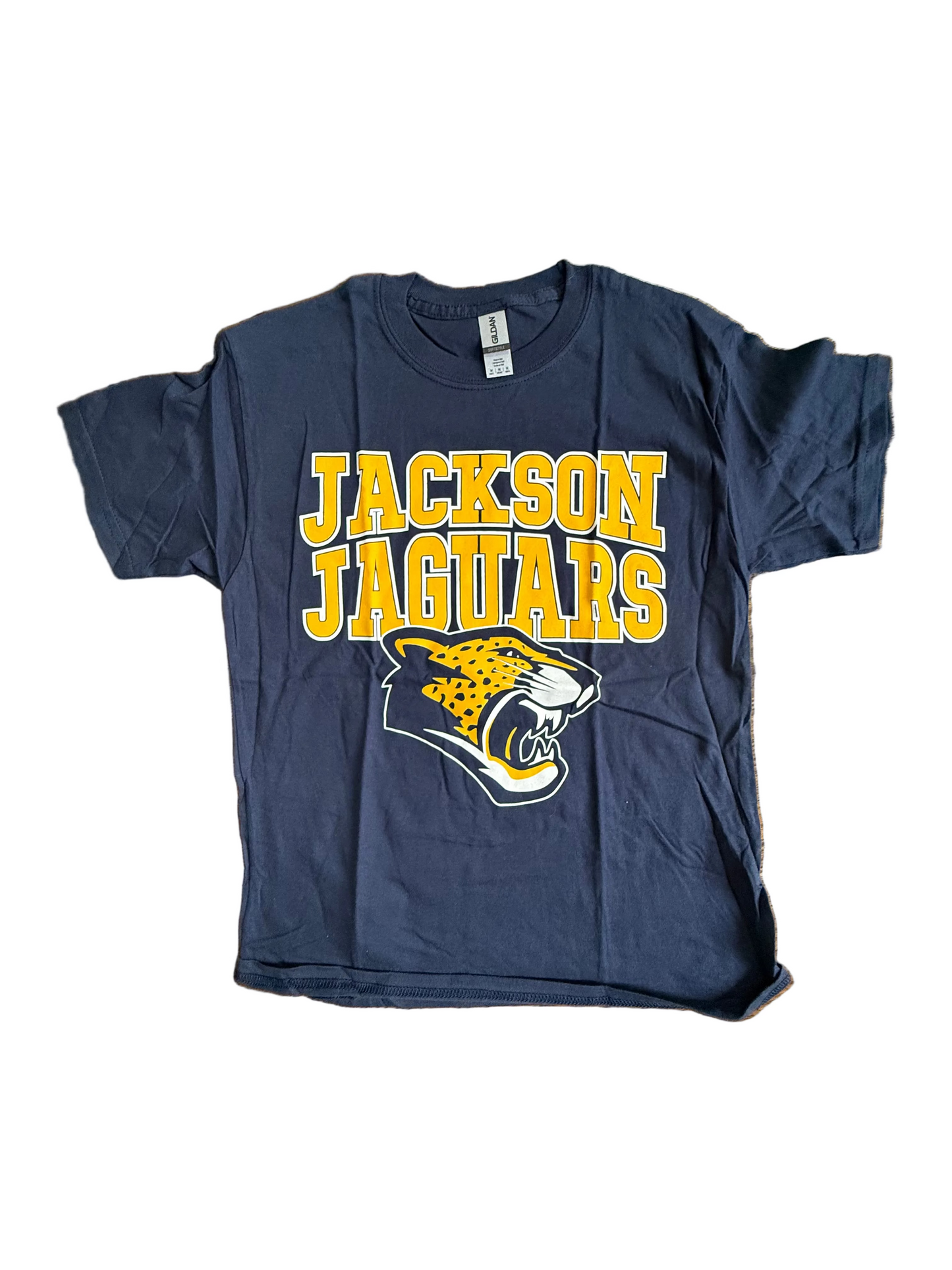 "Vintage" Jackson Cotton Shirt in Block Text