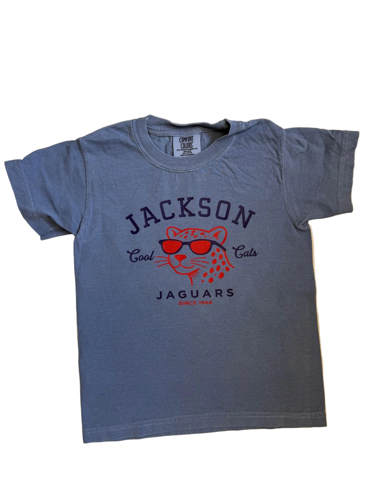 Blue "Cool Cats" Jaguar Tee