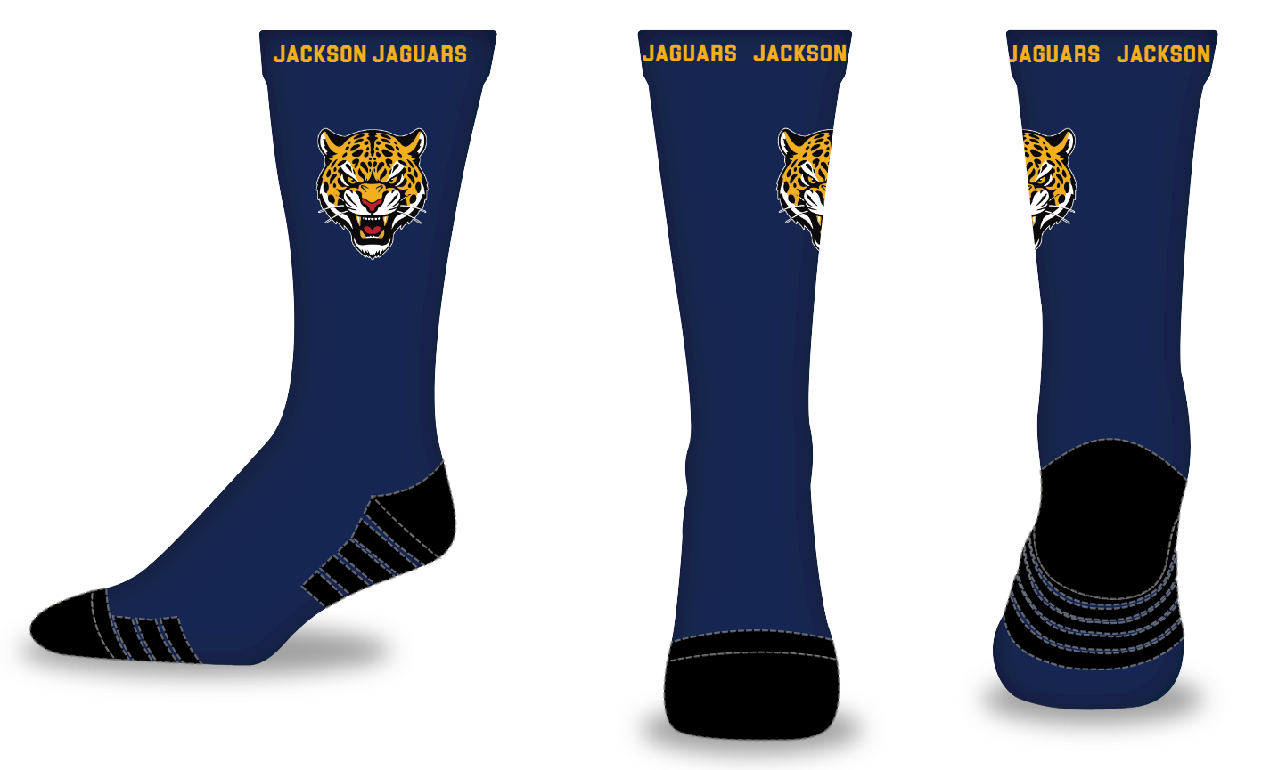 Jackson Jaguar Youth Socks
