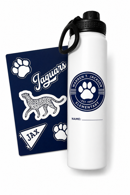 Stainless Steel Double-Walled "Jackson" 24oz Water Bottle