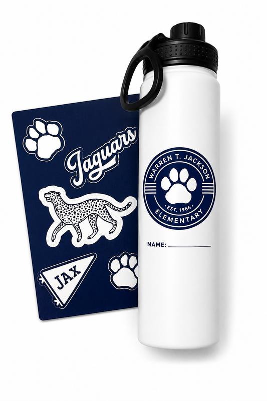 Stainless Steel Double-Walled "Jackson" 24oz Water Bottle