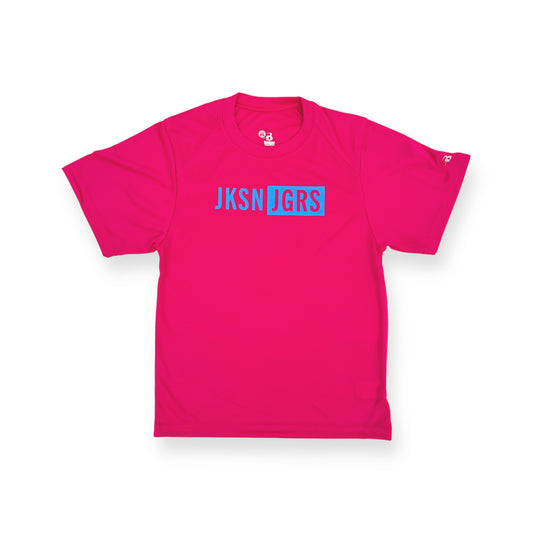 Pink 'JKSN JGRS' Performance Tee