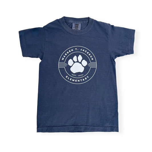 Blue WTJ Logo Tee